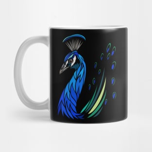 Peacock tribal Mug